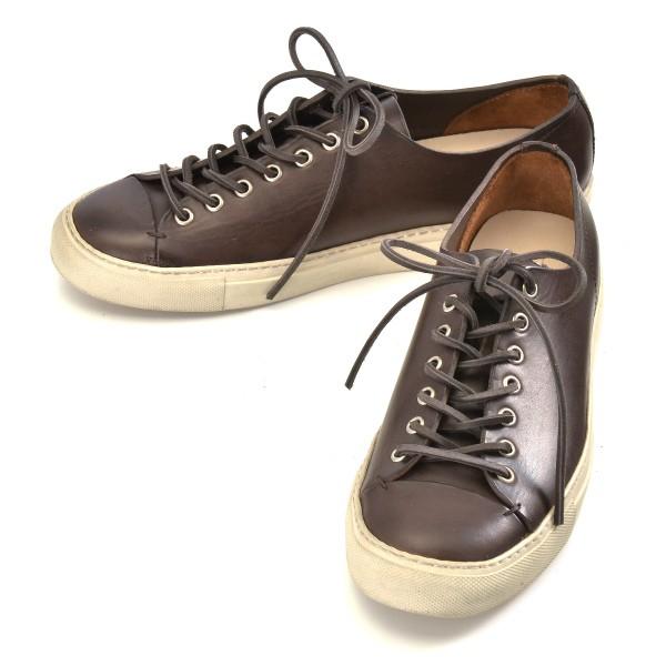 ブッテロ Buttero シューズ メンズ Tanino レザースニーカー ダークブラウン 15春夏 B4006 Petosc 04 0b4006petosc04 Import Brand Grace 通販 Yahoo ショッピング