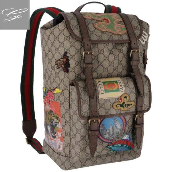 【2019AW SALE】グッチ/GUCCI バッグ メンズ Gucci Courrier バックパック/リュック B.EB/N.ACE