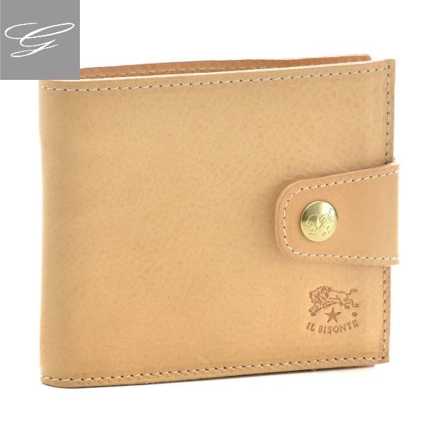 イルビゾンテ 二つ折り財布 Il Bisonte 財布 メンズ カーフスキン ベージュ C1031 P 1 076c1031p1 Import Brand Grace 通販 Yahoo ショッピング