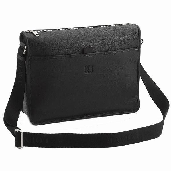 ロエベ Loewe バッグ メンズ Casual Leather ショルダーバッグ ブラック b29 0008 1100 Supersport Tn