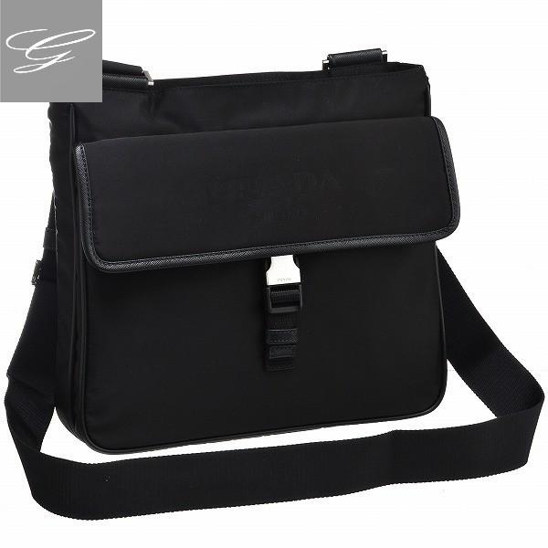 プラダ ショルダーバッグ Prada バッグ メンズ テスートサフィアーノ ブラック 2vh269ooo 064 002 1252vh269ooo Import Brand Grace 通販 Yahoo ショッピング