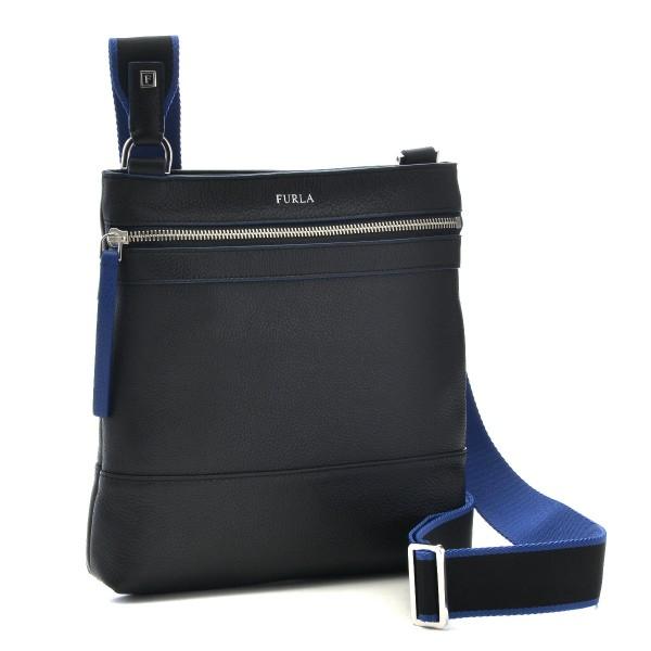 美品 FURLA FENICE ボディーバッグ シボ革 c188 FURLA フルラ/FURLA バッグ メンズ FENICE ショルダーバッグ