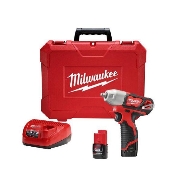 Milwaukee ミルウォーキー インパクト Milwaukee(ミルウォーキー) 2463-22 M12 3/8” インパクトレンチキット