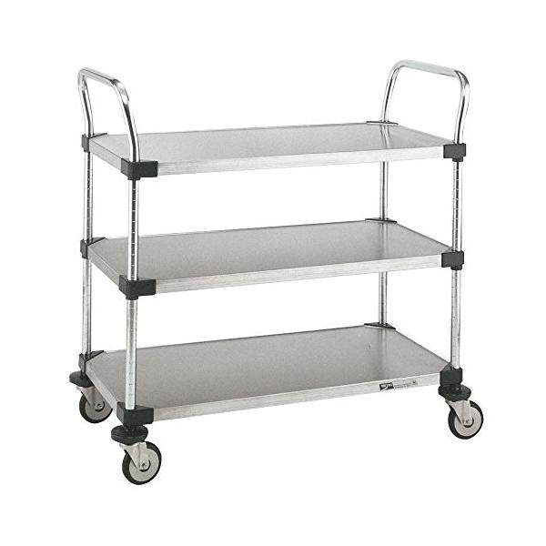 Metro Mw Series Stainless Steel Utility Cart 3 Shelves 375 Lbs Capacity 36 Length X 24 Width X 39 Height 並行輸入品 Granclube Com Br
