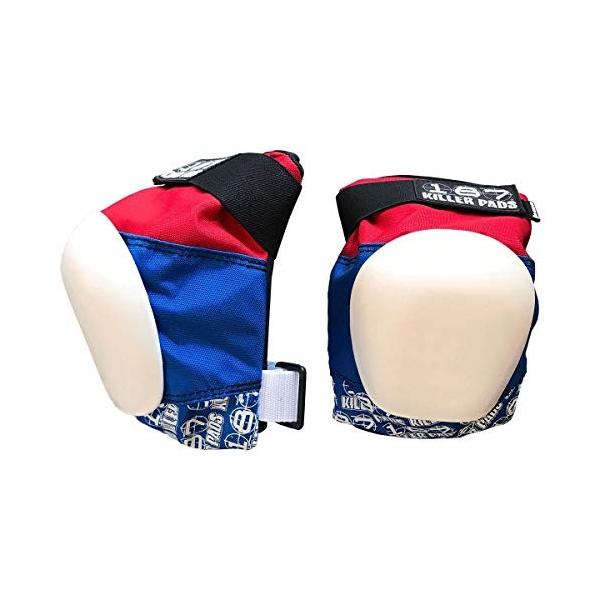 187 Killer Pads Pro Knee Pads Red White Blue X Small 並行輸入品 Www Lagence Sausheim Fr
