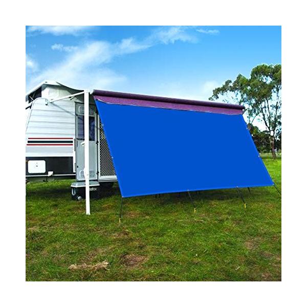 Camwings Rv X Awning Privacy Screen Shade Panel Kit Shade Sunblock Screen Shade Drop 10 X ft Blue 並行輸入品 Idvdxxamb07mzp973b 輸入暮らし Com