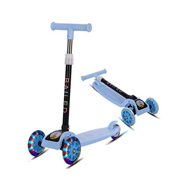 Villeur Folding Scooter For Kids Portable 3 Wheel Sliding Scooter Children S Kick Scooters With Flash Light 並行輸入品 Www Chaleang Go Th