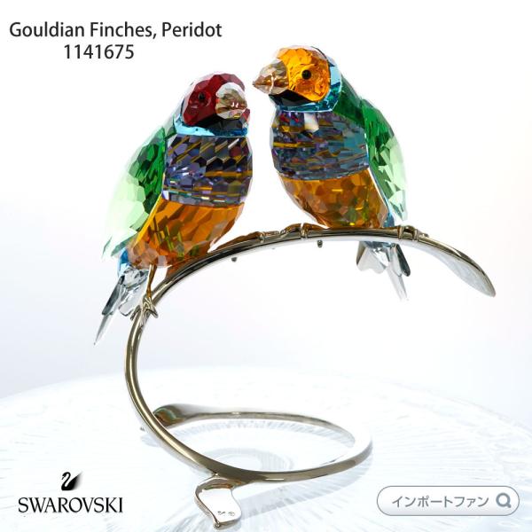 SWAROVSKI スワロフスキー Swarovski コキンチョウ, ペリドット SWAROVSKI スワロフスキー Swarovski コキンチョウ, ペリドット