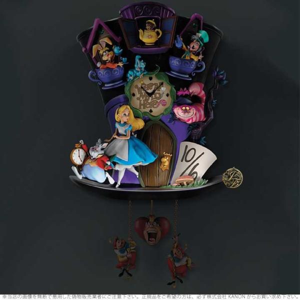 不思議の国のアリス アリス ワンダーランド マッドハッター 壁時計 帽子 鳩時計 ディズニー Disney Alice In Wonderland Mad Hatter Wall Clock Buyee Buyee 일본 통신 판매 상품 옥션의 대리 입찰 대리 구매 서비스