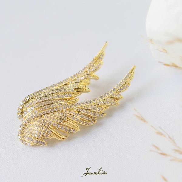 Jeweliss 羽 ブローチ プテリュクス Putelux 羽根 翼 ウィング