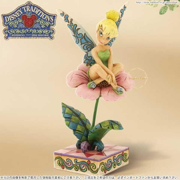 Jim Shore ジムショア ティンカーベル On A Flower Jim インポートファン 通販 Yahoo ショッピング