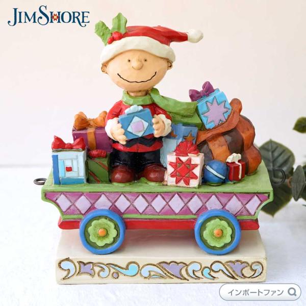 SNOOPY（スヌーピー） ジムショア チャーリーブラウン クリスマス 列車