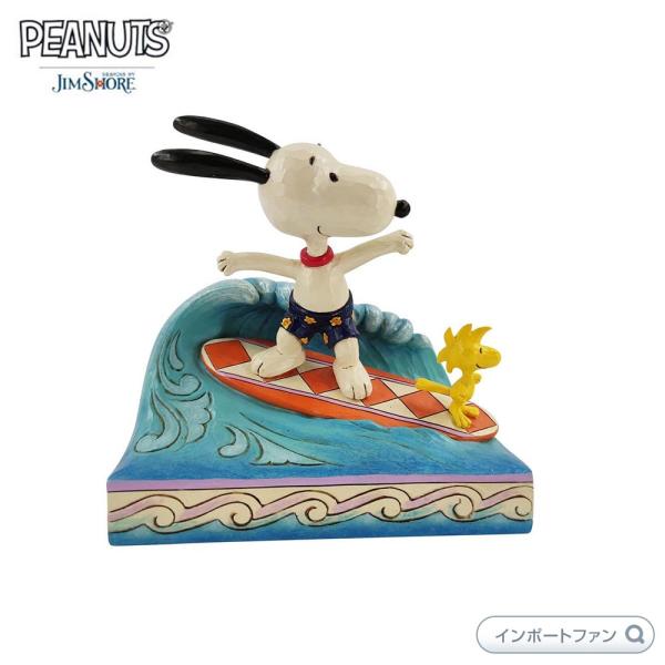新品未使用　ジムショア　ジムショアカーサーフィン　PEANUTS スヌーピー Amazon.co.jp: JIM SHORE スヌーピー＆ウッドストック カー