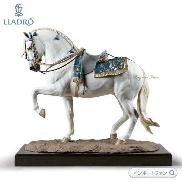 LLADRO リヤドロ アンダルシアンホース 馬術 馬 置物 01002007 LLADRO リヤドロ アンダルシアンホース 馬術 馬 置物 01002007