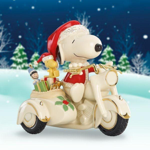 レア❗️Lenox スヌーピ クリスマス 陶器製 SNOOPY レア❗️Lenox