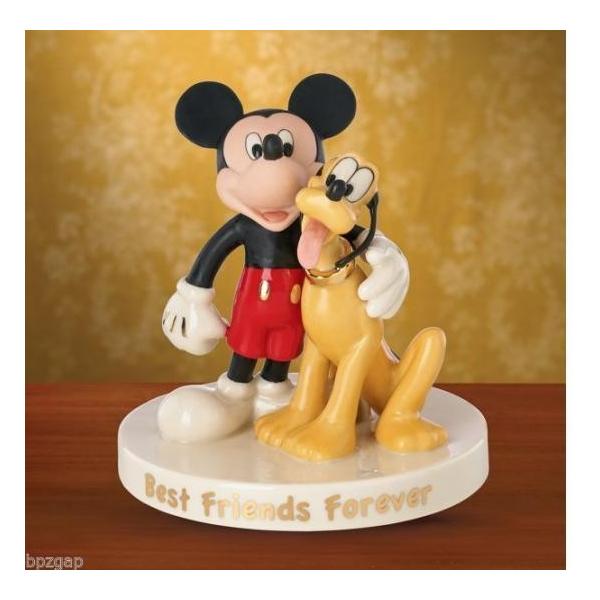 ☆美品☆ Disney レノックス社製「ディズニー・ プルートと友だち」陶器製 Disney（ディズニー） レノックス LENOX ミッキー＆プルート ベスト