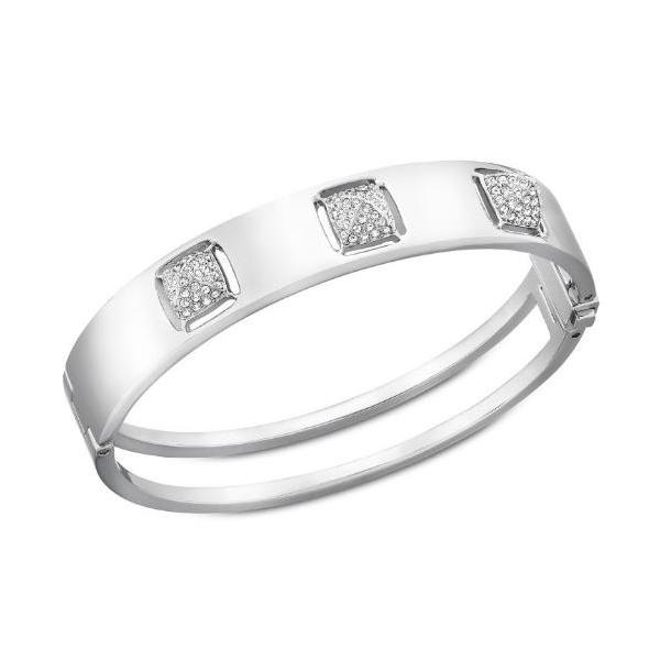 Swarovski バングル クリスタル シルバー SWAROVSKI スワロフスキー テクニック バングル S シルバー