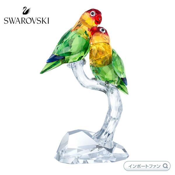 き*り様 スワロフスキー Swarovski クリスタルパラダイス バタンインコ