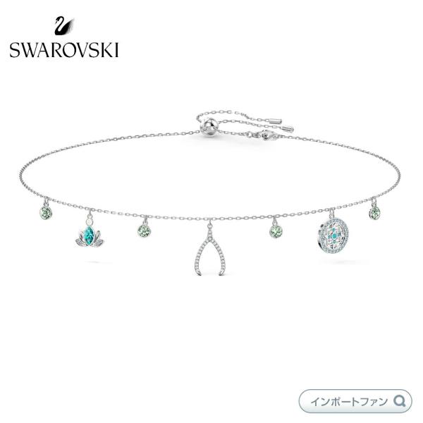 【美品】SWAROVSKYスワロフスキー ネックレス SWAROVSKI（スワロフスキー） シンボリック チャーム ネックレス