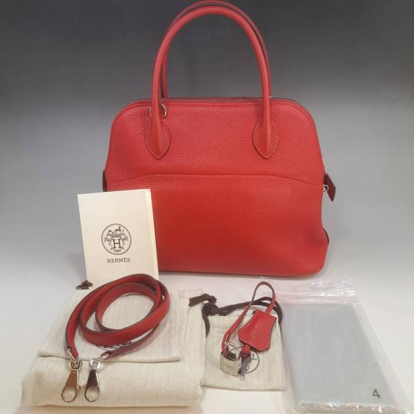 ボリード お値下げ！！！HERMES（エルメス）/ボリード/31cm /ルージュ