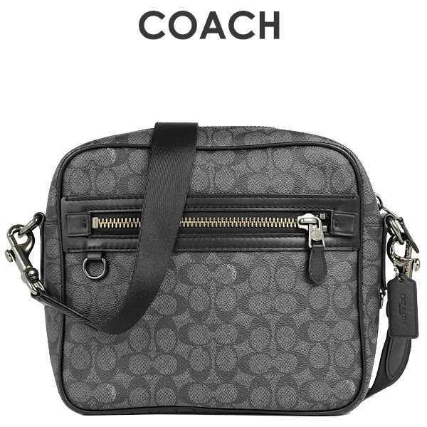 コーチ Coach アウトレット メンズ バッグ ショルダーバッグ Qbchr チャコール qbchr インポートブランドロータス 通販 Yahoo ショッピング