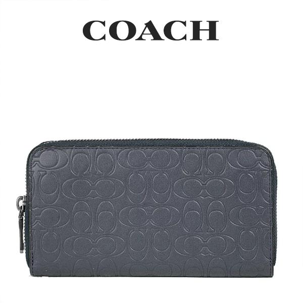 コーチ Coach アウトレット メンズ 財布 ラウンドジップ長財布 長財布 333 Mid ミッドナイト 333mid インポートブランドロータス 通販 Yahoo ショッピング