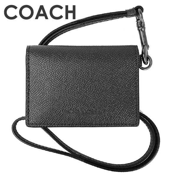 コーチ Coach メンズ 小物 カードケース Idケース F Qbbk ブラック qbbk インポートブランドロータス 通販 Yahoo ショッピング