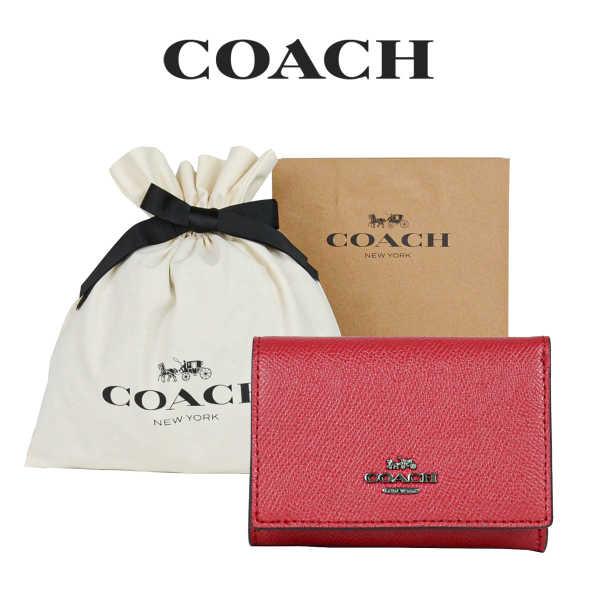 コーチ箱 紙袋付き ラッピング済み ギフトセット コーチ Coach レディース ミニ財布 三つ折り財布 Gmp1y ガンメタル レッドアップル gmp1ygift インポートブランドロータス 通販 Yahoo ショッピング