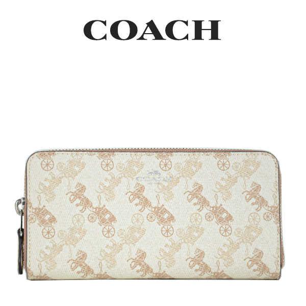 コーチ Coach レディース 財布 ラウンドジップ長財布 長財布 531 Svqb9 クリーム ベージュマルチ 531svqb9 インポートブランドロータス 通販 Yahoo ショッピング