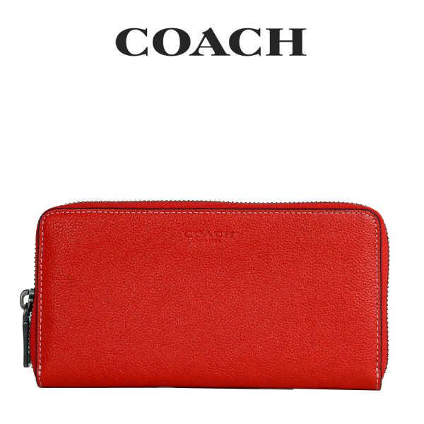 売り込み 新品 コーチ オンライン限定 小銭入れ付 アコーディオン