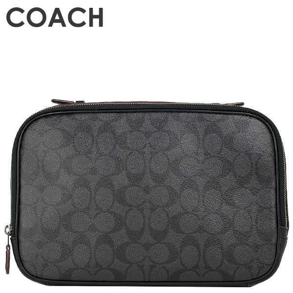 コーチ Coach メンズ バッグ セカンドバッグ F N3a ブラック オックスブラッド 在庫処分 n3a インポートブランドロータス 通販 Yahoo ショッピング