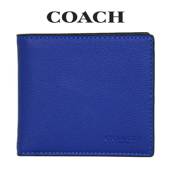 コーチ COACH アウトレット メンズ 財布 二つ折り財布 F75003 QBPDU