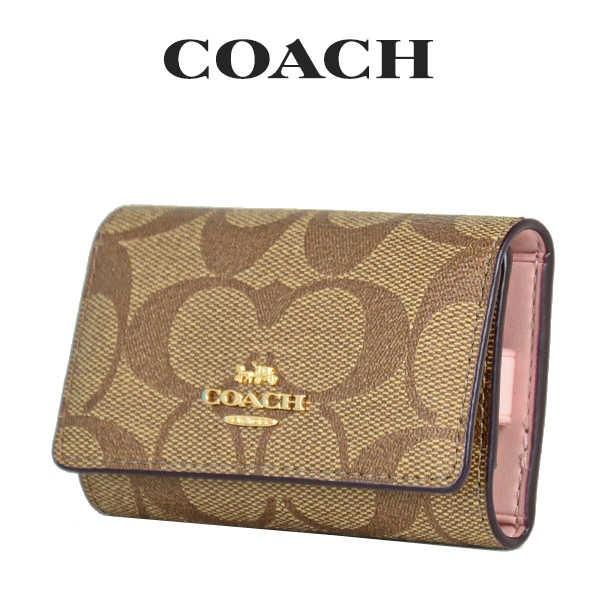 コーチ Coach レディース 小物 キーケース Impwd カーキ ブロッサム impwd インポートブランドロータス 通販 Yahoo ショッピング