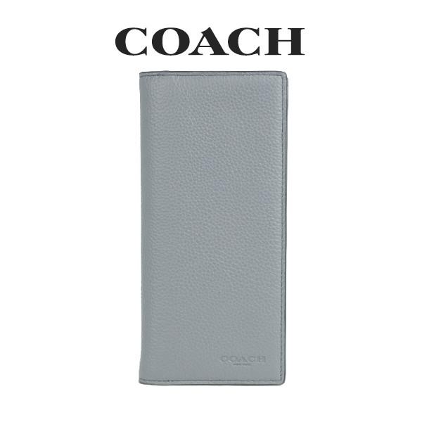 コーチ Coach アウトレット メンズ 財布 二つ折り長財布 Qbq9r インダストリアルグレー 在庫処分 qbq9r インポートブランドロータス 通販 Yahoo ショッピング
