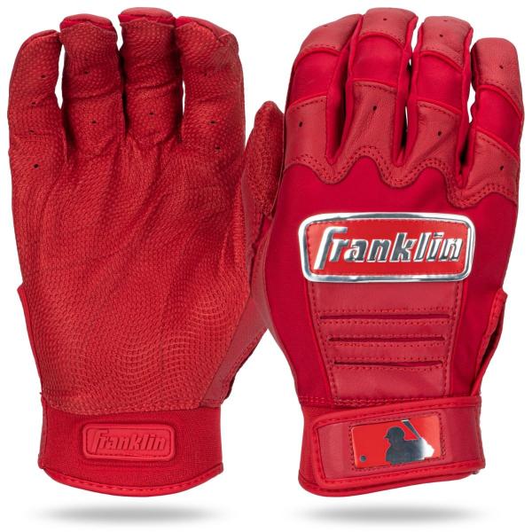 FRANKLYN - Franklin CFX Pro レッド Sサイズ バッティンググローブ CFX PRO HI-LITE バッティンググローブ BURGUNDY/WHITE （サイズ