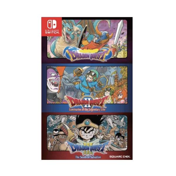 Dragon Quest I, II &amp; III (1, 2 &amp; 3) Collection ドラゴンクエスト (アジア 輸入版) - Switch パッケージ版【新品】