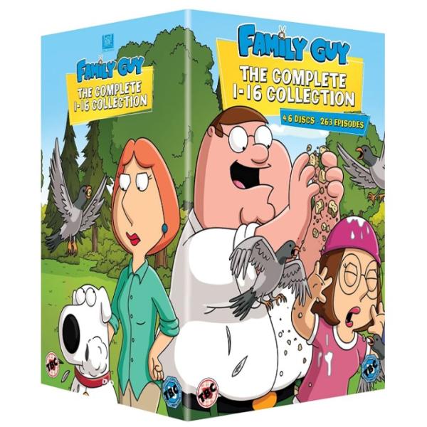 ファミリー ガイ Family Guy The Complete 1 16 Collection Dvd 輸入版 Pal 再生環境をご確認ください 新品 Yrcod949 Import One 通販 Yahoo ショッピング