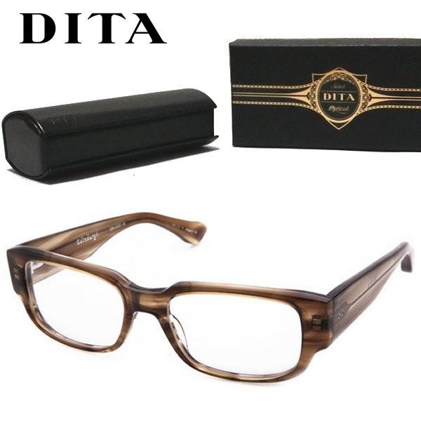 Dita DITA ディータ 伊達 眼鏡 メガネ スクエア Edinburgh ライト 