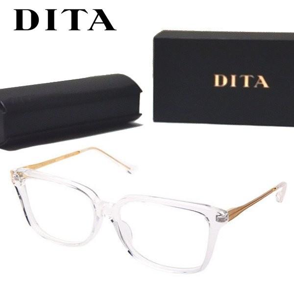 Dita DITA ディータ EMPOLLON スクエア レディース 伊達 眼鏡