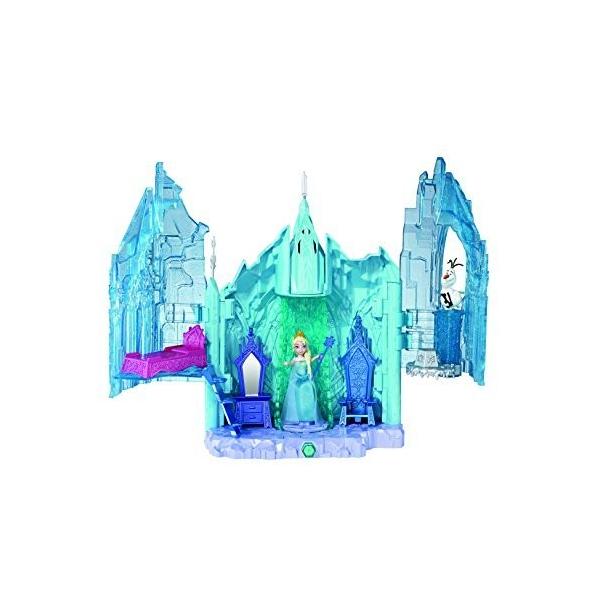Disney ディズニー Frozen フローズン Small 時間指定不可 Doll ドール Palace Magical Lights And エルサ Playset Elsa