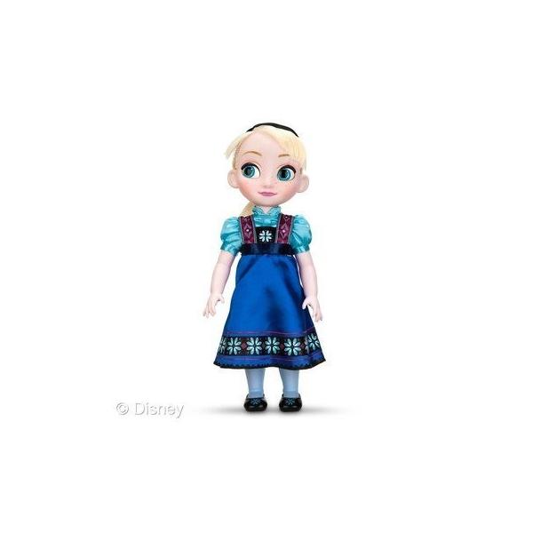 Disney 定番キャンバス Usディズニー公式アナと雪の女王 Frozen フローズンエルサ フィ Elsa子供の頃のエルサ 人形 ドール