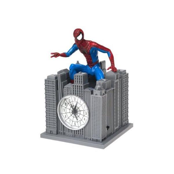 人気上昇中 Alarm Clock Spiderman スパイダーマン フィギュア 人形 おもちゃ