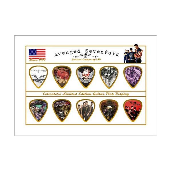 無料 Avenged Sevenfold ギターピック Display Limited To 150
