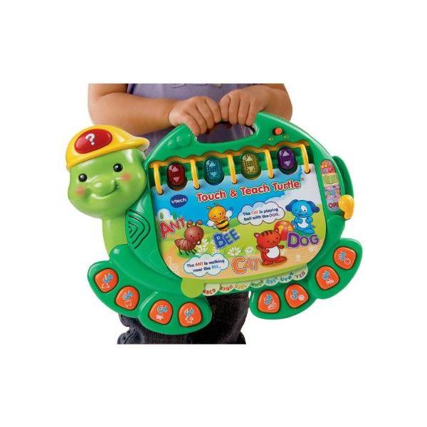 Vtech オープニング 大放出セール Touch And 触って英語お覚える知育おもちゃ Turtle Teach