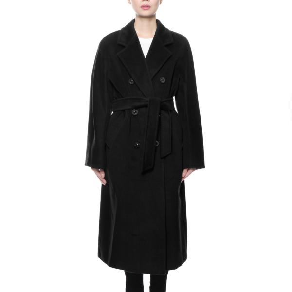 【美品】MaxMaraマックスマーラ トレンチコート ロング ブラック Mサイズ 美品✨マックスマーラ トレンチコート ロングコート スプリングコート