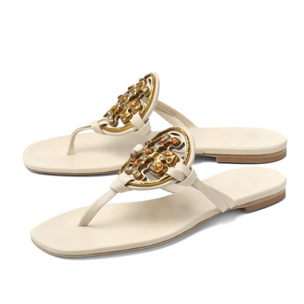 未使用Tory Burch トリーバーチ トング サンダル マルチカラー