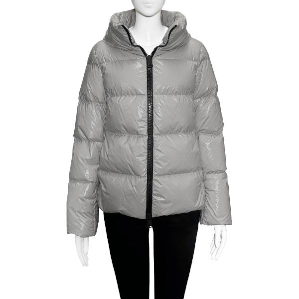ヘルノ ダウンジャケット 金ファスナー ショート グレー サイズ42 se2 ヘルノ ダウンジャケット 金ファスナー ショート グレー サイズ42 se2