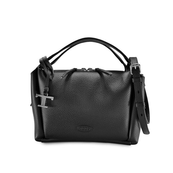 TOD'S バウレット ダブルハンドル ショルダーバッグ_mini TOD'S TODS トッズ ショルダー付 ハンドバッグ ミニ BAULETTO