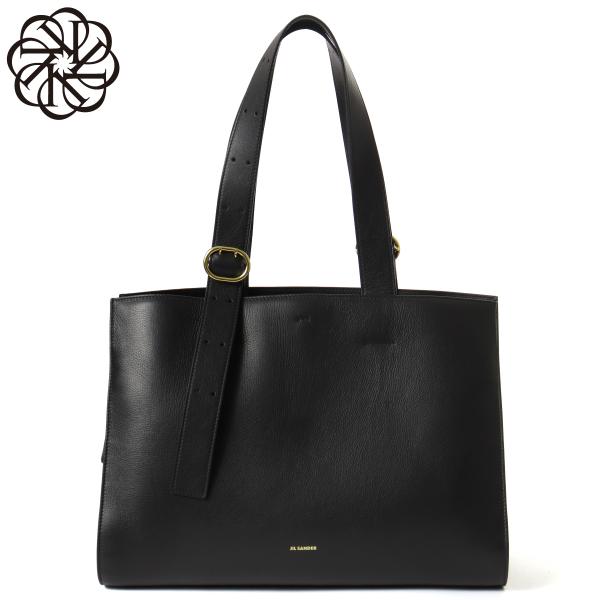 JILSANDER/cannolo/黒/カンノーロトート JIL SANDER（ジルサンダー） トートバッグ CANNOLO カンノーロ