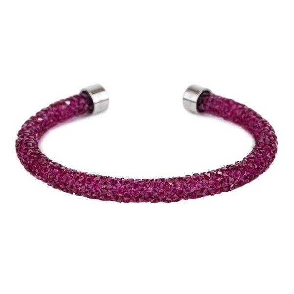 Swarovski スワロフスキー ブレスレット Pink ピンク Crystaldust バングル レディース Chj インポートショップteresa 通販 Yahoo ショッピング